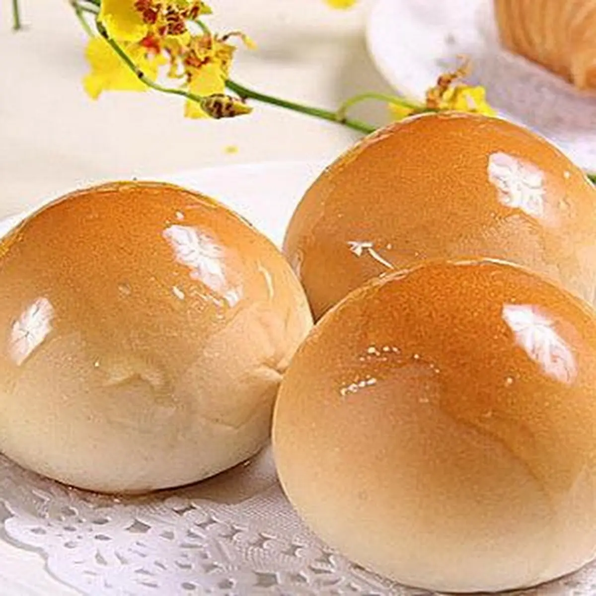 baked bbq pork bun 海港餐包